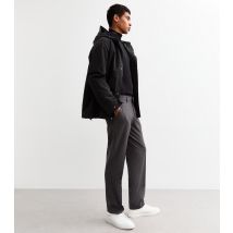 Men's Grey Straight Trousers Farah New Look