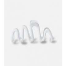 Muse White Squiggle Style Claw Hair Clip New Look