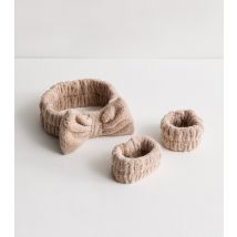 Mink Beauty Headband and Wrist Cuffs New Look
