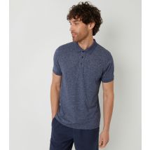 Men's Blue Slim Polo Shirt Threadbare New Look