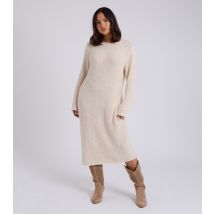 Women's Cream Boucle Midi Dress Urban Bliss New Look