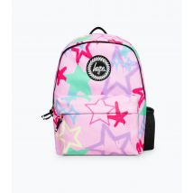 Pink Star Print Iconic Backpack HYPE New Look