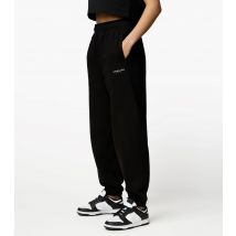 Women's Black Relaxed Joggers Gym King New Look