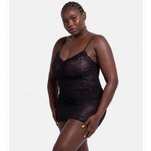 Women's Black Lace V-Neck Cami Dress Dorina New Look