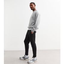 Men's Black Slim Cuffed Elasticated Trousers Only and Sons New Look