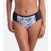 Women's Ink Floral Print Hipster Bikini Bottoms Dorina New Look