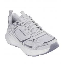 Women's Grey Edgeridge Mesh Trainers Skechers New Look