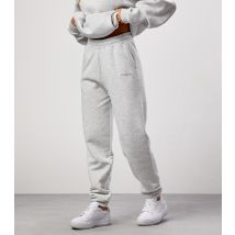 Women's Grey Cuffed Joggers Gym King New Look
