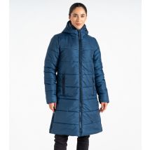 Women's Blue Distinguish Long Padded Jacket Dare 2b New Look