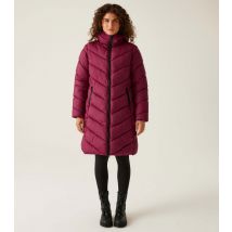 Women's Red Hooded Tiered Jacket Regatta New Look