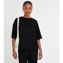 Women's Black Textured Top Quiz New Look