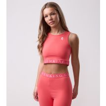 Girls' Light Coral Impact Tank Top Gym King New Look