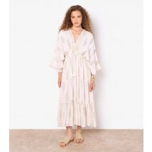 Women's Cream Tassel Maxi Dress Apricot New Look