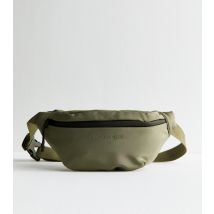 Men's Khaki Raised Logo Bumbag Jack & Jones New Look