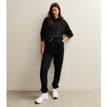 Women's Tall Black Cuffed Joggers New Look