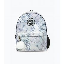 Grey Marble Print Backpack HYPE New Look