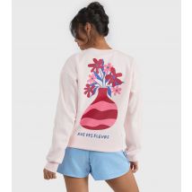 Women's Skinny Dip Light Pink Rue Des Fleurs Print Sweatshirt Skinnydip New Look