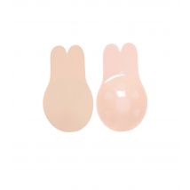 Women's Tan Stick On Rabbit Lift Nipple Covers Nude Intimates New Look