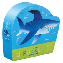 Crocodile Creek - Mini Puzzle - Shark - 12 Teile