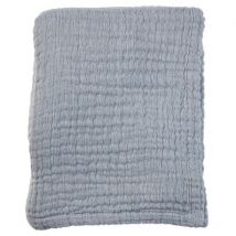 Mies & Co - Musselin Babydecke - summerblue - 70x100cm