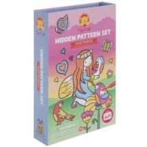 Tiger Tribe - Ausmalset versteckte Muster - Fairy Friends