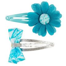 Souza for Kids - Haarspangen Xana - Blau & Silver