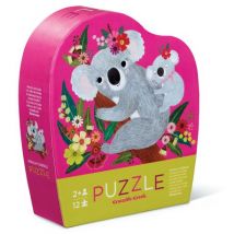 Crocodile Creek - Mini Puzzle - Koala Cuddle - 12 Teile