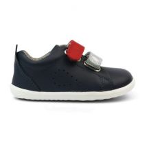 Bobux - Schuhe Step Up Grass Court Switch - Navy + Red + Silver