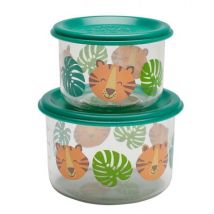 SugarBooger - 2-er Set kleine Snackdosen - Tiger