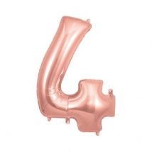 My little day - Folienballon Zahlen - rose gold 4