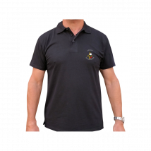 Polo Noir Manches Courtes Légion - Patrol Equipement - Taille 2xl - Vet Sécurité