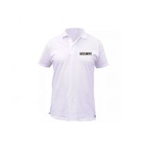 Polo Blanc Manches Courtes Brodé Sécurité - Patrol Equipement - Taille 2xl - Vet Sécurité