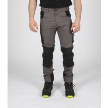 Pantalon De Travail Richy - Gris/noir - Nine Worths By North Ways - Taille 46 - Vet Sécurité