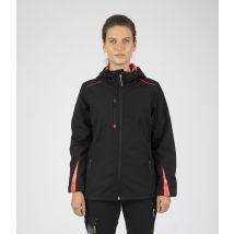 Blouson De Travail Softshell Femme Justine - Noir - Nine Worths By North Ways - Taille L - Vet Sécurité