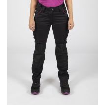 Pantalon De Travail Multipoches Pour Femme Eden Noir - Nine Worths By North Ways - Taille 46 - Vet Sécurité