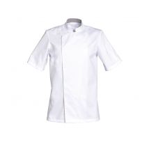 Veste De Cuisine Blanche Manches Courtes Cookie - Snv - Taille S - Vet Sécurité