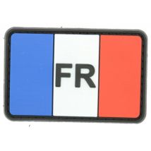 Naszywka pvc na rzep francja 5,5x3,5cm
