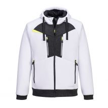 Sweat à Capuche Zippé Dx4 Blanc - Portwest - Taille 2xl - Vet Sécurité