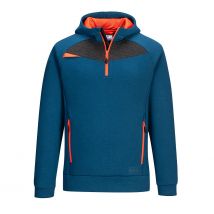 Sweat à Capuche Avec Fermeture éclair Dx4 Bleu Metro - Portwest - Taille M - Vet Sécurité
