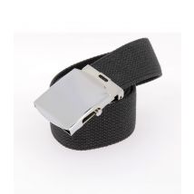 Ceinture Toile Noire 38mm - Miltec - Vet Sécurité