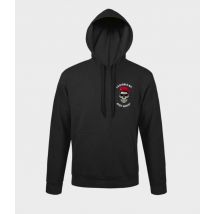 Sweat Avec Logo Cœur Le Diable Rit Colo - Noir - Army Design - Taille 2xl - Vet Sécurité