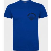Tee-shirt Bleu Royal Avec Logo Troupes Aéroportées Côté Coeur - Army Design By Summit Outdoor