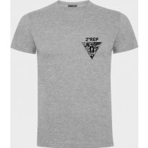 Tee-shirt Gris Chiné Avec Logo 2orep Côté Coeur - Army Design By Summit Outdoor