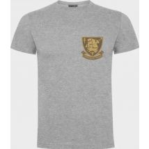Tee-shirt Gris Chiné Avec Logo Commandos Marine Côté Coeur - Army Design By Summit Outdoor