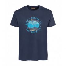 Tee-shirt Big Wave Bleu Marine - Idaho - Taille M - Vet Sécurité
