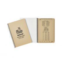 Carnet Tout-temps 100 Pages 148 X 210 Cm Tan - Modestone - Vet Sécurité