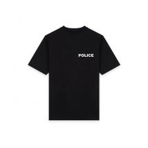 Tshirt Police Noir - Gk - Taille Xl - Vet Sécurité