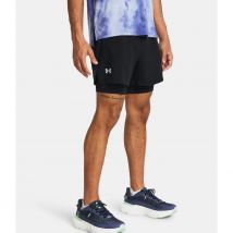 Short Homme Ua Launch 2 En 1 5' - Noir - Under Armour - Taille S - Vet Sécurité