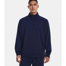 Hoodie Homme Armour Fleece ¼ Zip - Bleu Marine - Under Armour - Taille M - Vet Sécurité