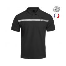 Polo Sécu-one Sécurité Privée Noir - A10 Equipment - Taille L - Vet Sécurité